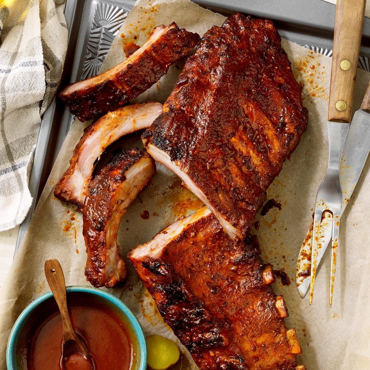How To Grill Ribs As Good As A Bbq Joint Taste Of Home,How To Clean A Bathtub With Vinegar