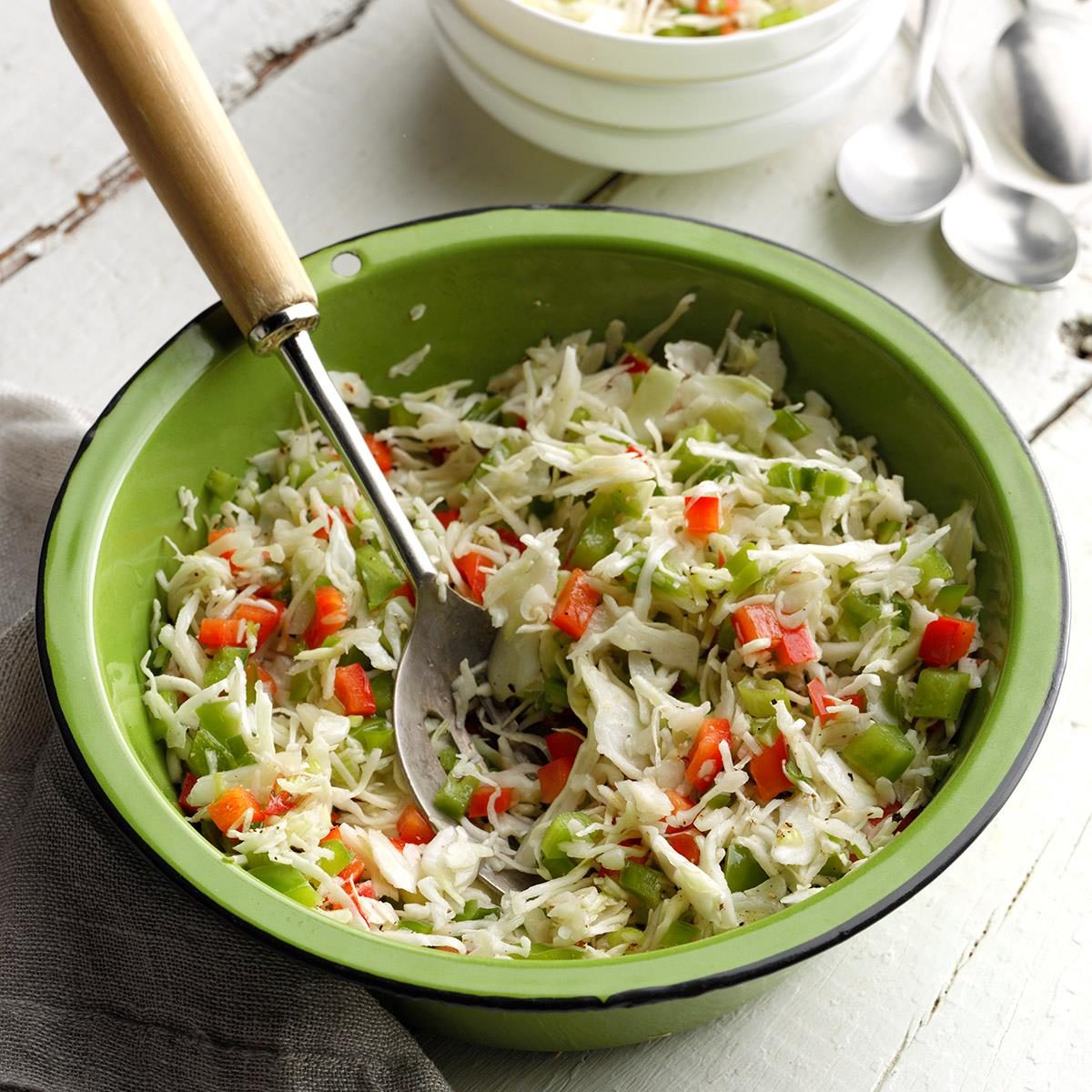 ThreePepper Coleslaw Recipe How to Make It Taste of Home