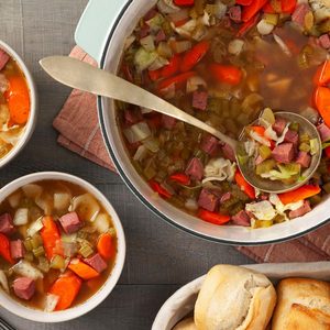 Three’s-a-Charm Shamrock Soup