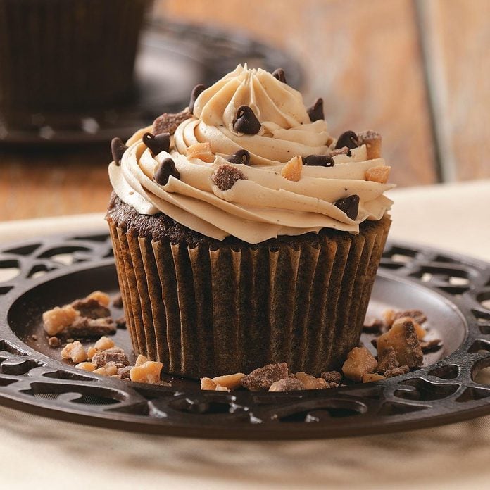 Toffee Mocha Cupcakes