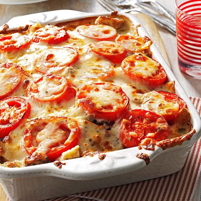 Tomato-French Bread Lasagna