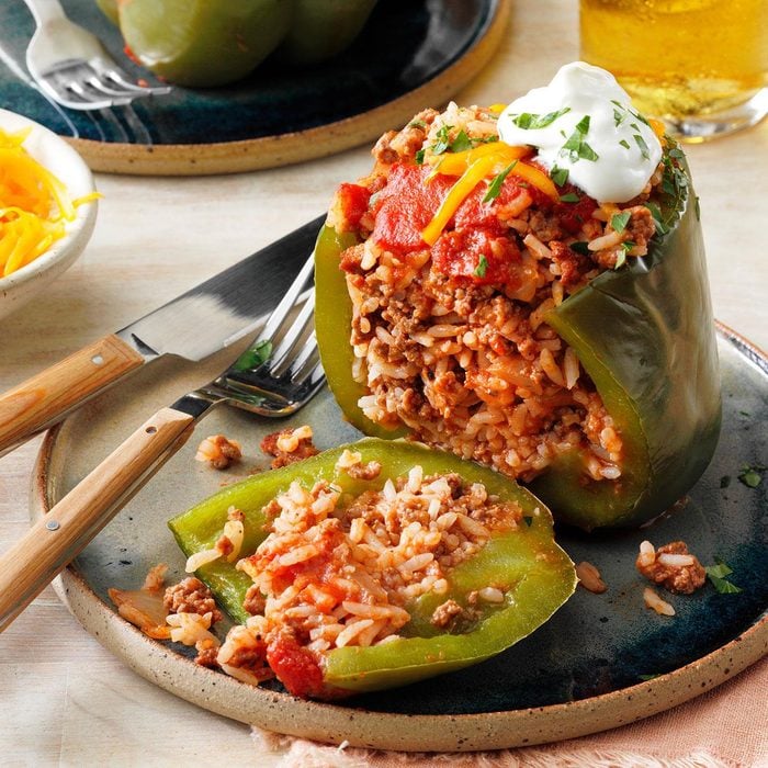 Old-Fashioned Stuffed Bell Peppers