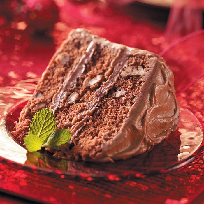 Triple-Layer Chocolate Cake