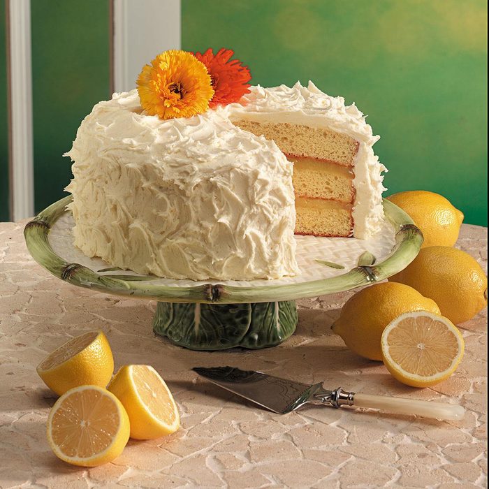 Triple-Layer Lemon Cake