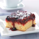 Upside-Down Berry Cake
