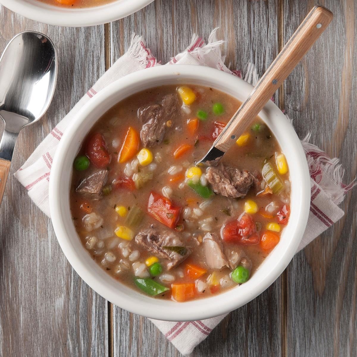 Vegetable Beef Soup Recipe | Taste of Home
