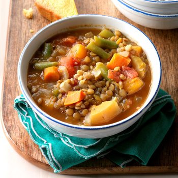Southwest Vegetarian Lentil Soup Recipe: How to Make It