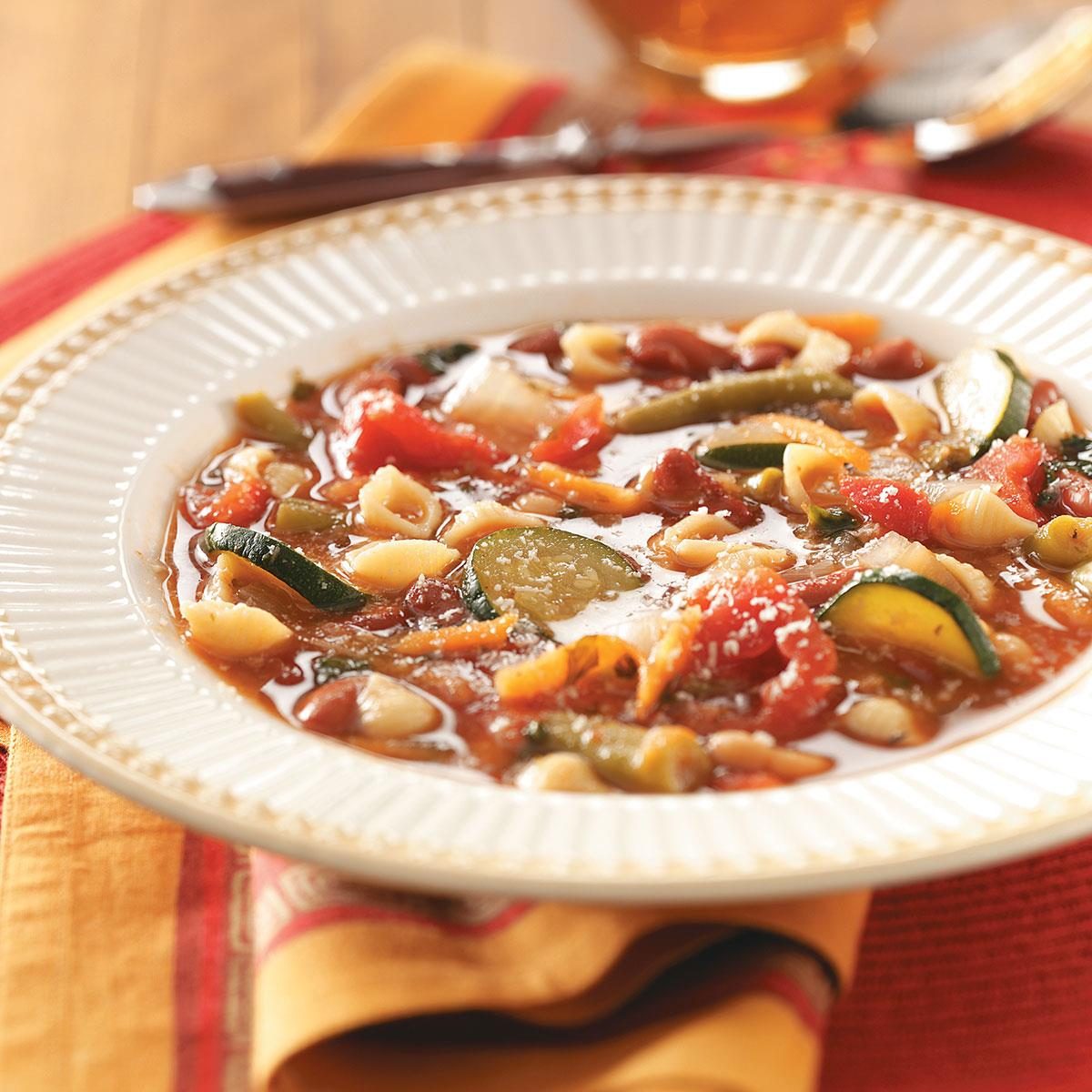 Vegetable Minestrone Recipe: How to Make It | Taste of Home