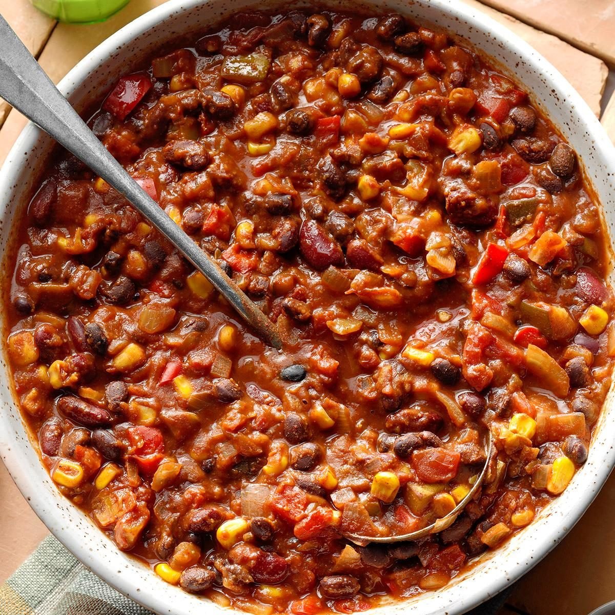 Slow-Cooker Vegan Chili