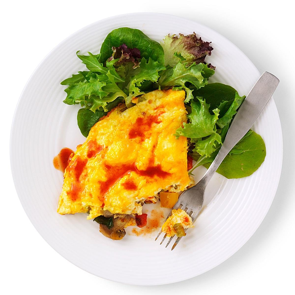 Herby Potato Frittata Recipe (Baked Omelet) - The Mediterranean Dish