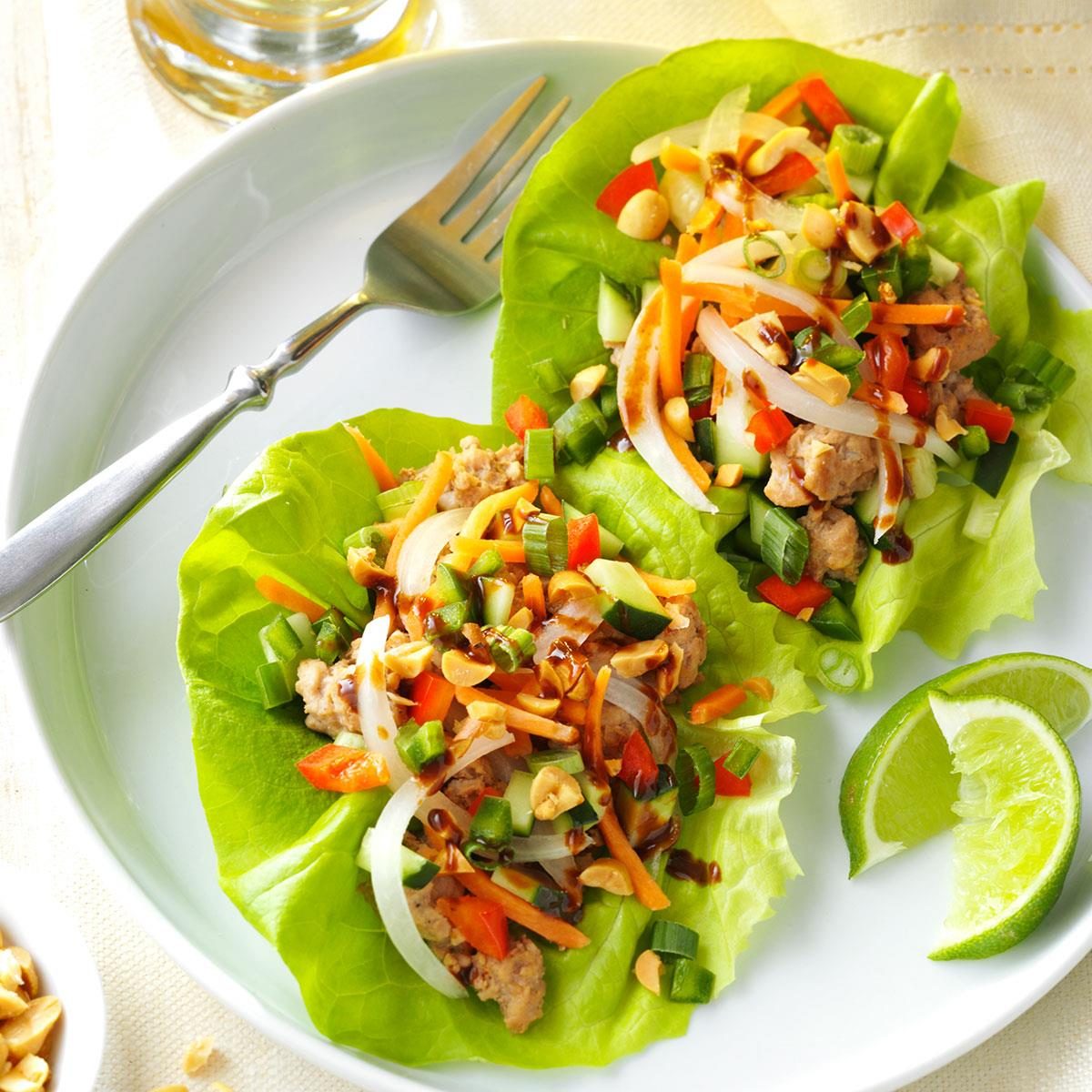 Vietnamese Pork Lettuce Wraps Recipe: How to Make It | Taste of Home
