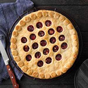 Walnut-Cranberry Pie
