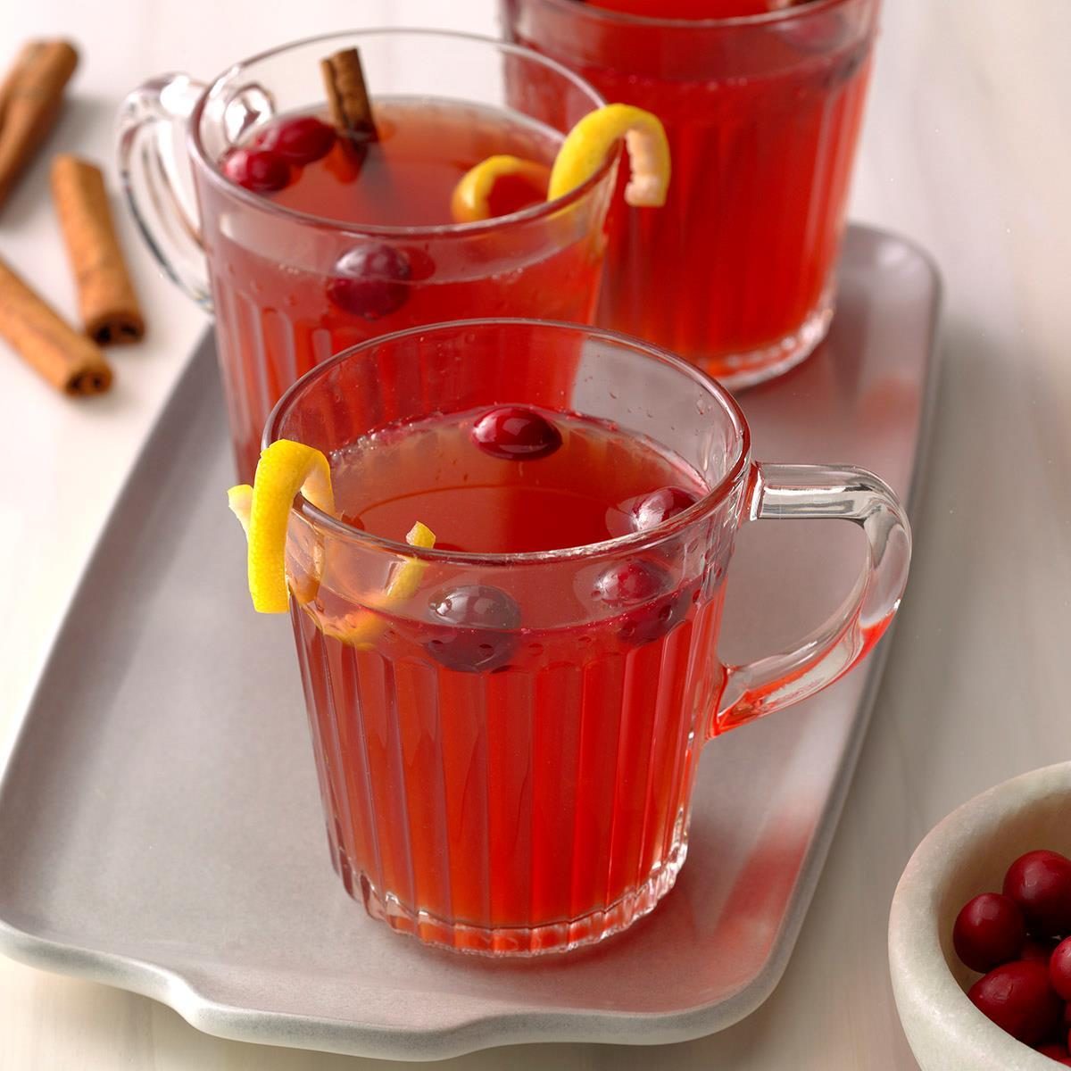 Warm Cider Cranberry Punch