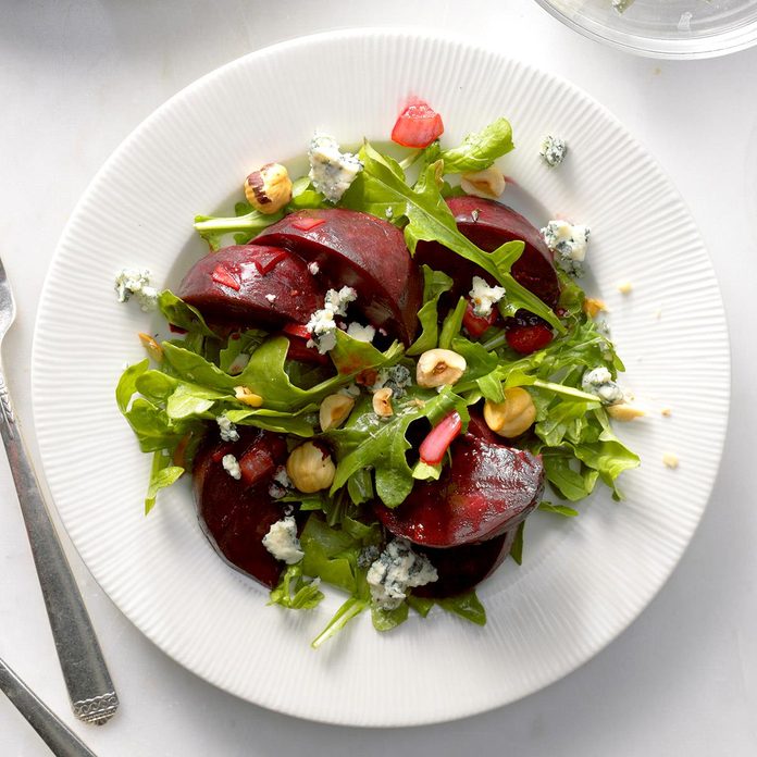 Warm Roasted Beet Salad