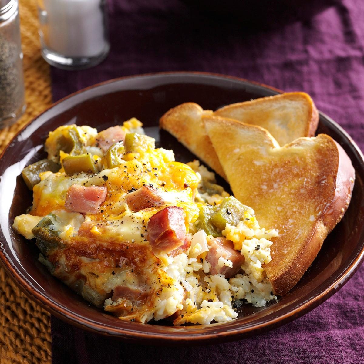Western Omelet Casserole Recipe How To