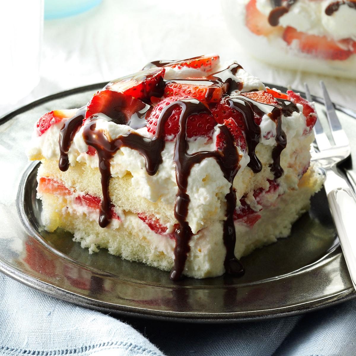 White Chocolate-Strawberry Tiramisu