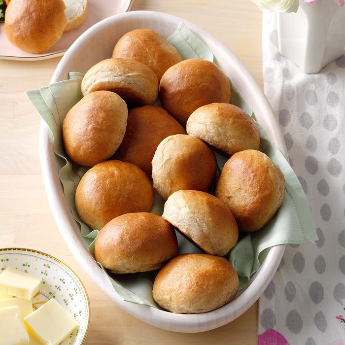 Whole Wheat Dinner Rolls