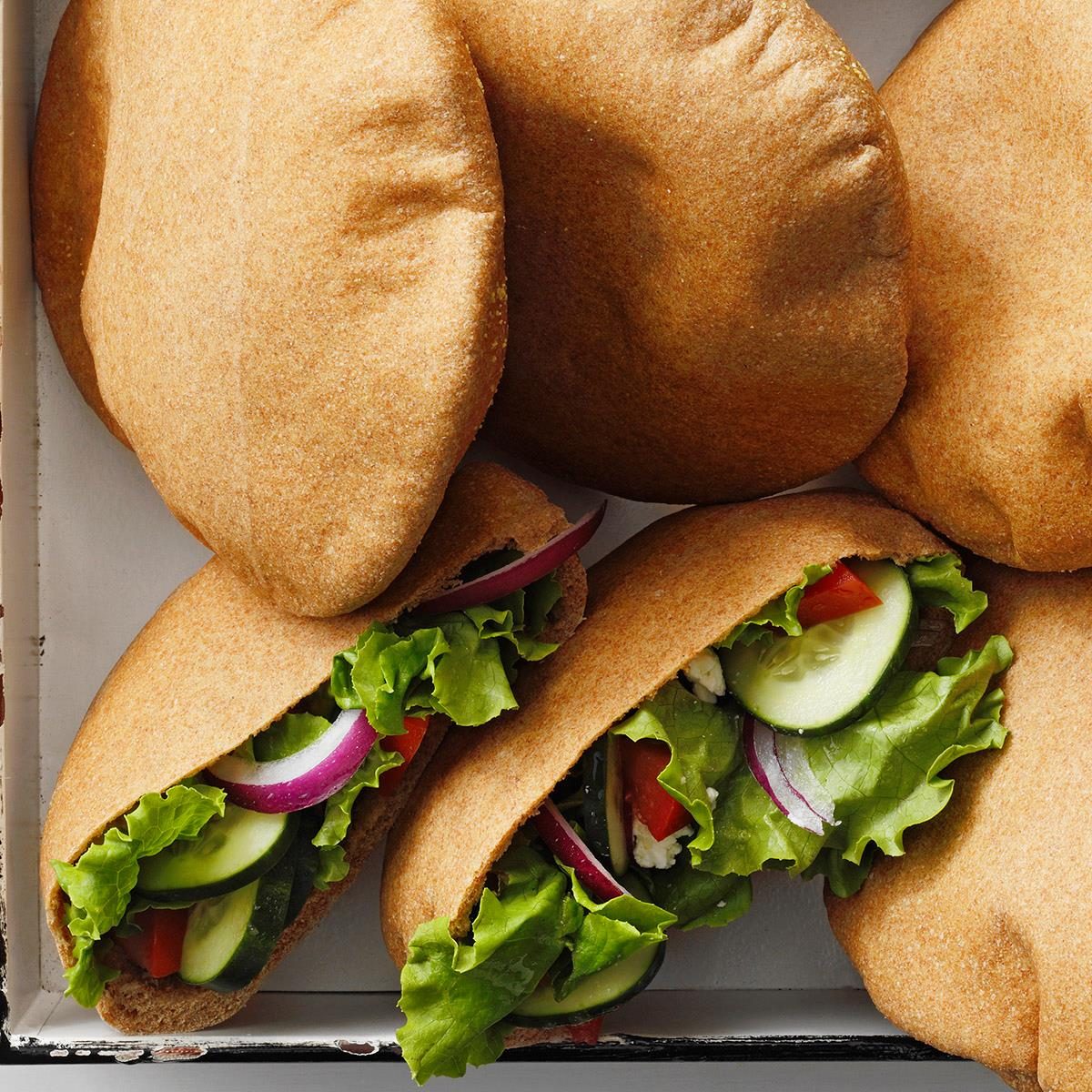 Whole Wheat Pita Bread