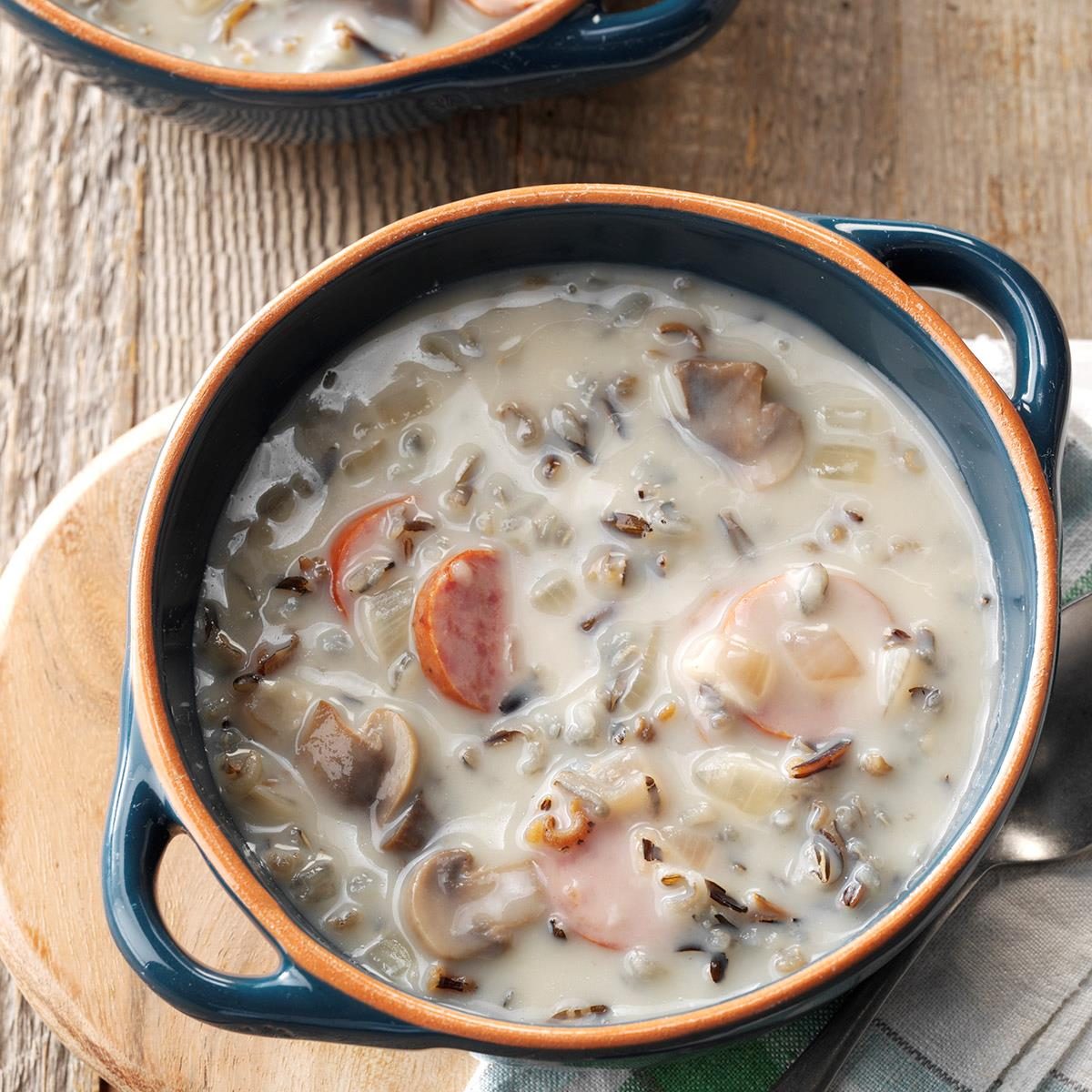 Day 6: Wild Rice Mushroom Soup