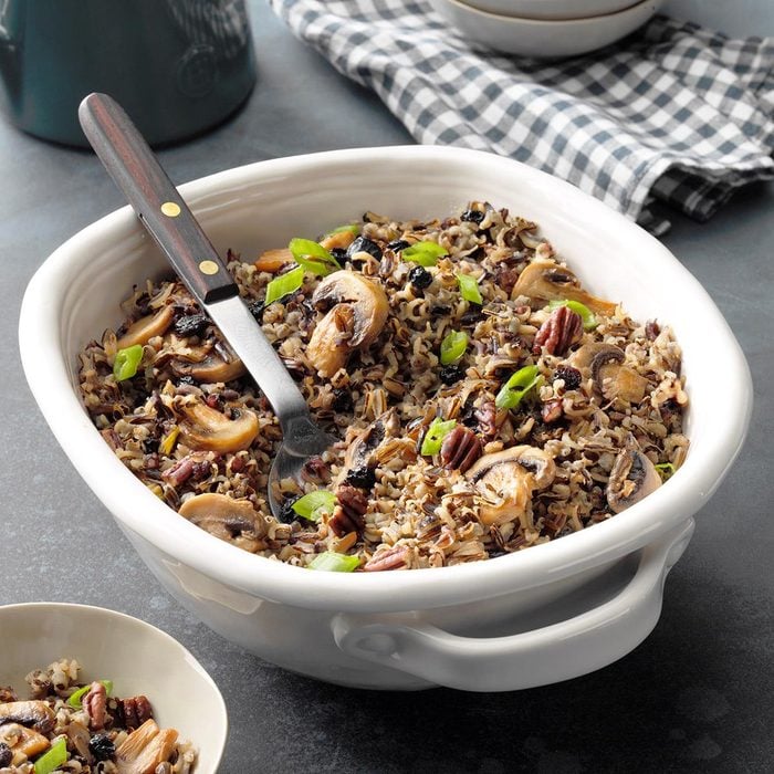 Wild Rice with Dried Blueberries