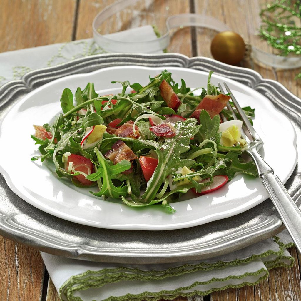 Wilted Arugula Salad