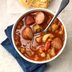 Zesty Garbanzo Sausage Soup