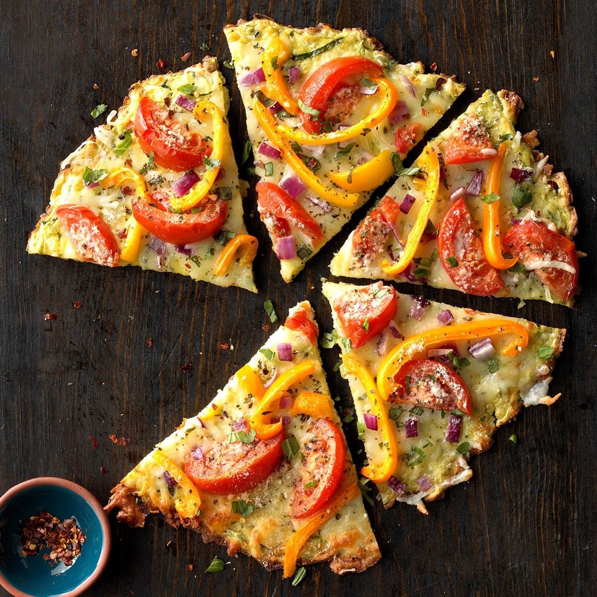 Zucchini Crust Pizza