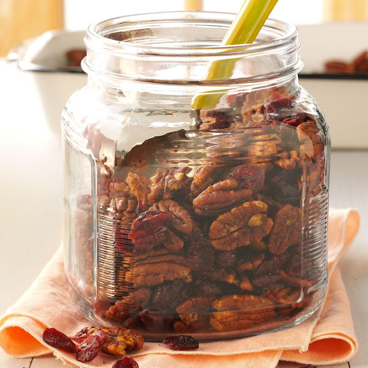 Spicy Pecans N Cranberries