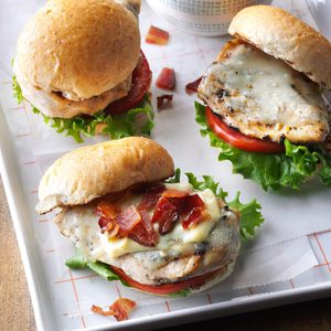 Bacon & Swiss Chicken Sandwiches