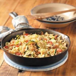 Brown Rice Veggie Stir-Fry