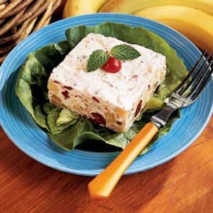 Frozen Cranberry Banana Salad