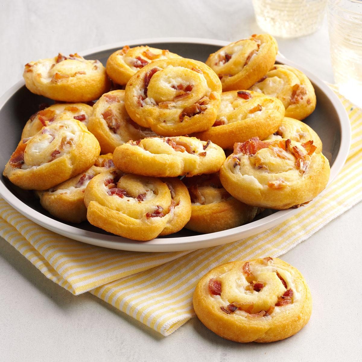 High School Age: Bacon Cream Cheese Pinwheels