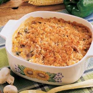 Mushroom Corn Casserole