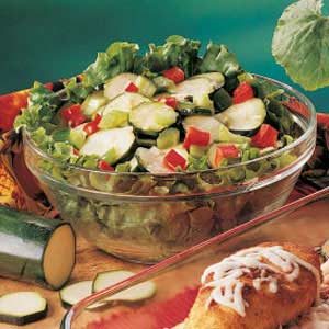 Sweet-Sour Zucchini Salad