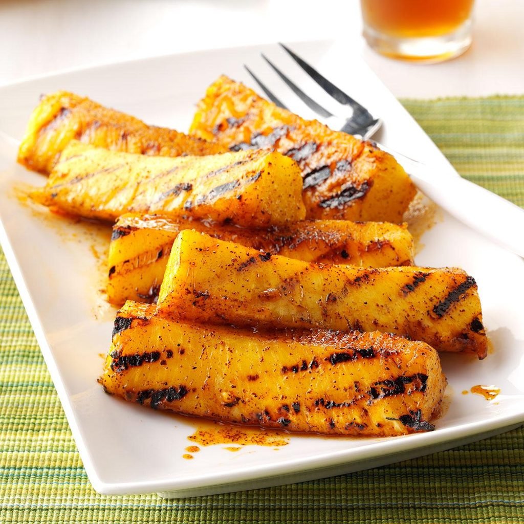 Chili-Lime Grilled Pineapple