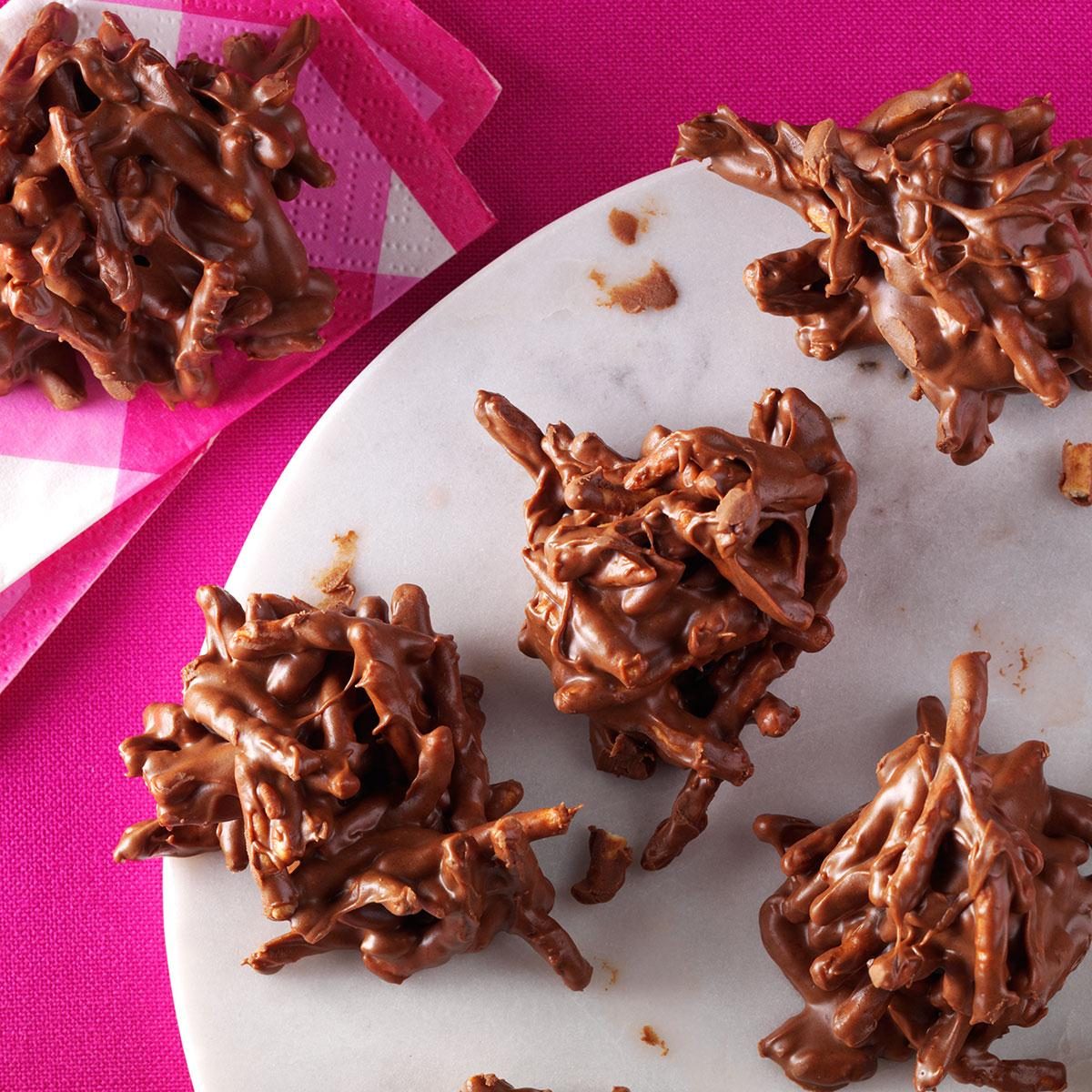 Chocolate Butterscotch Haystacks Recipe How to Make It