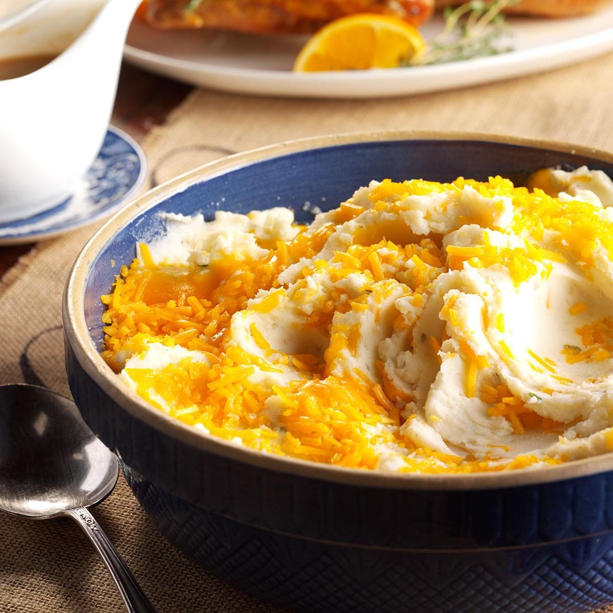 Alabama: Sour Cream & Chives Mashed Potatoes