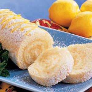 Lemon Cake Roll