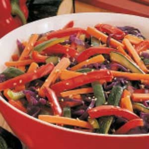 Colorful Vegetable Saute