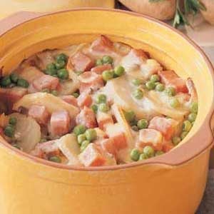 Potato Ham Bake