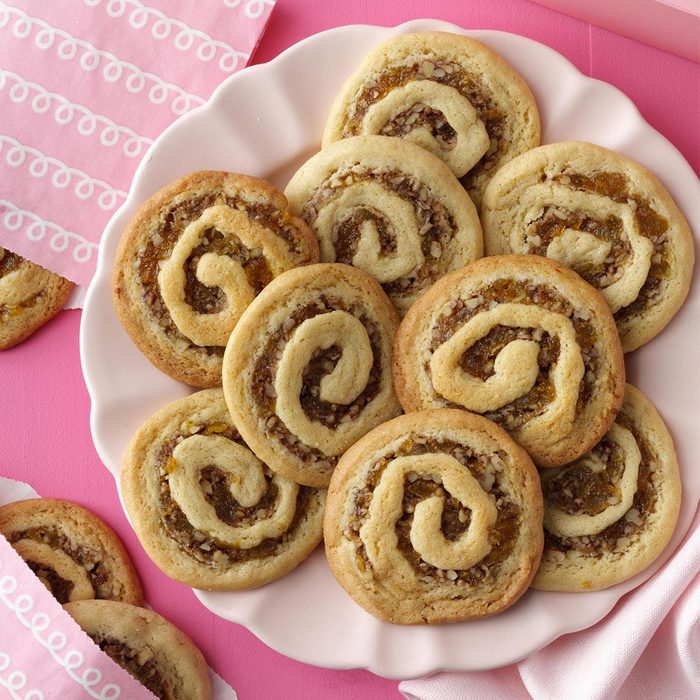 Apricot Pinwheel Cookies