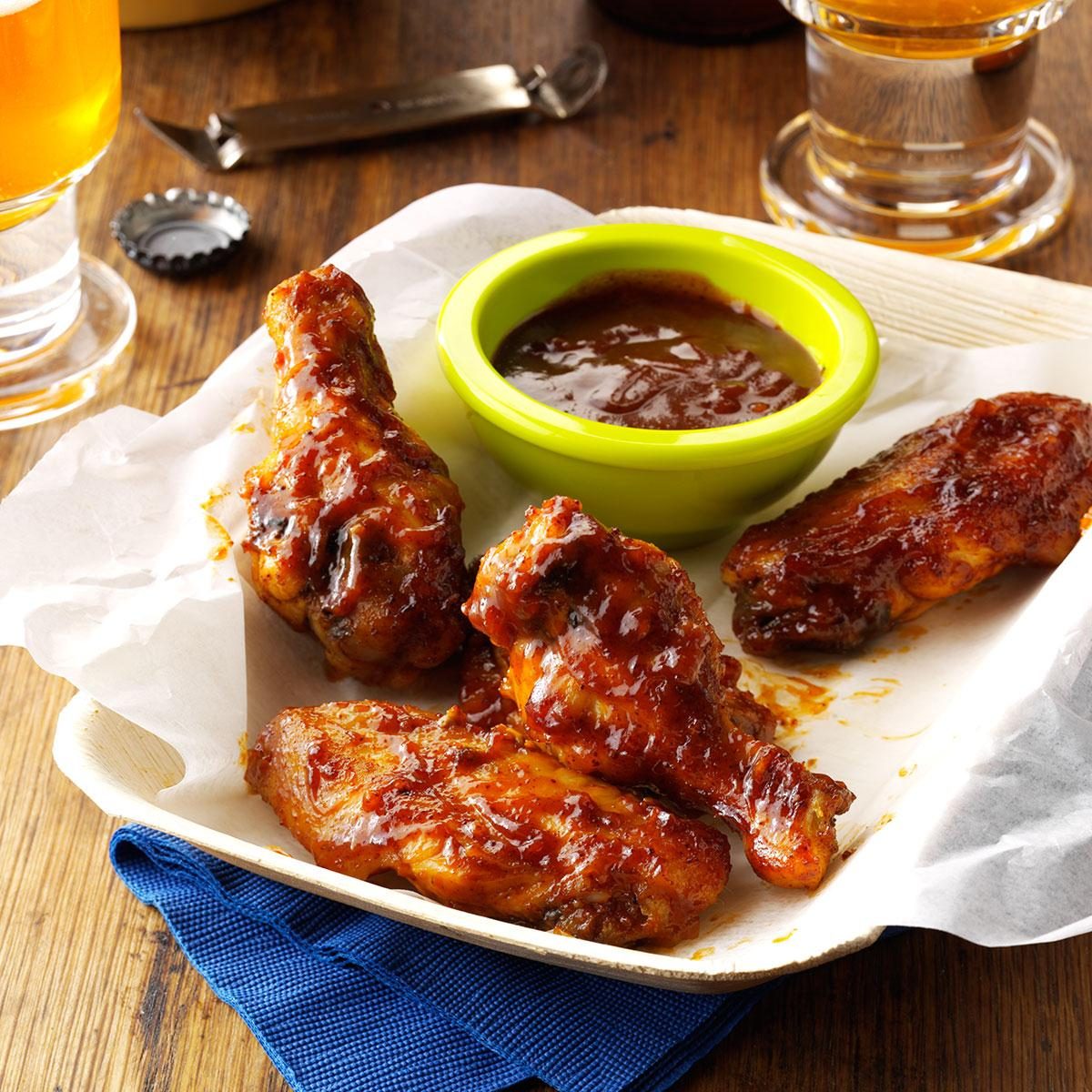Zesty Chicken Wings Recipe | Taste of Home