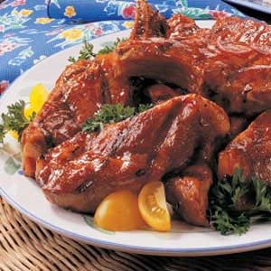 Honey Barbecued Ribs