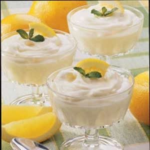 Fast Light Lemon Mousse