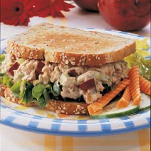 Apple Tuna Sandwiches