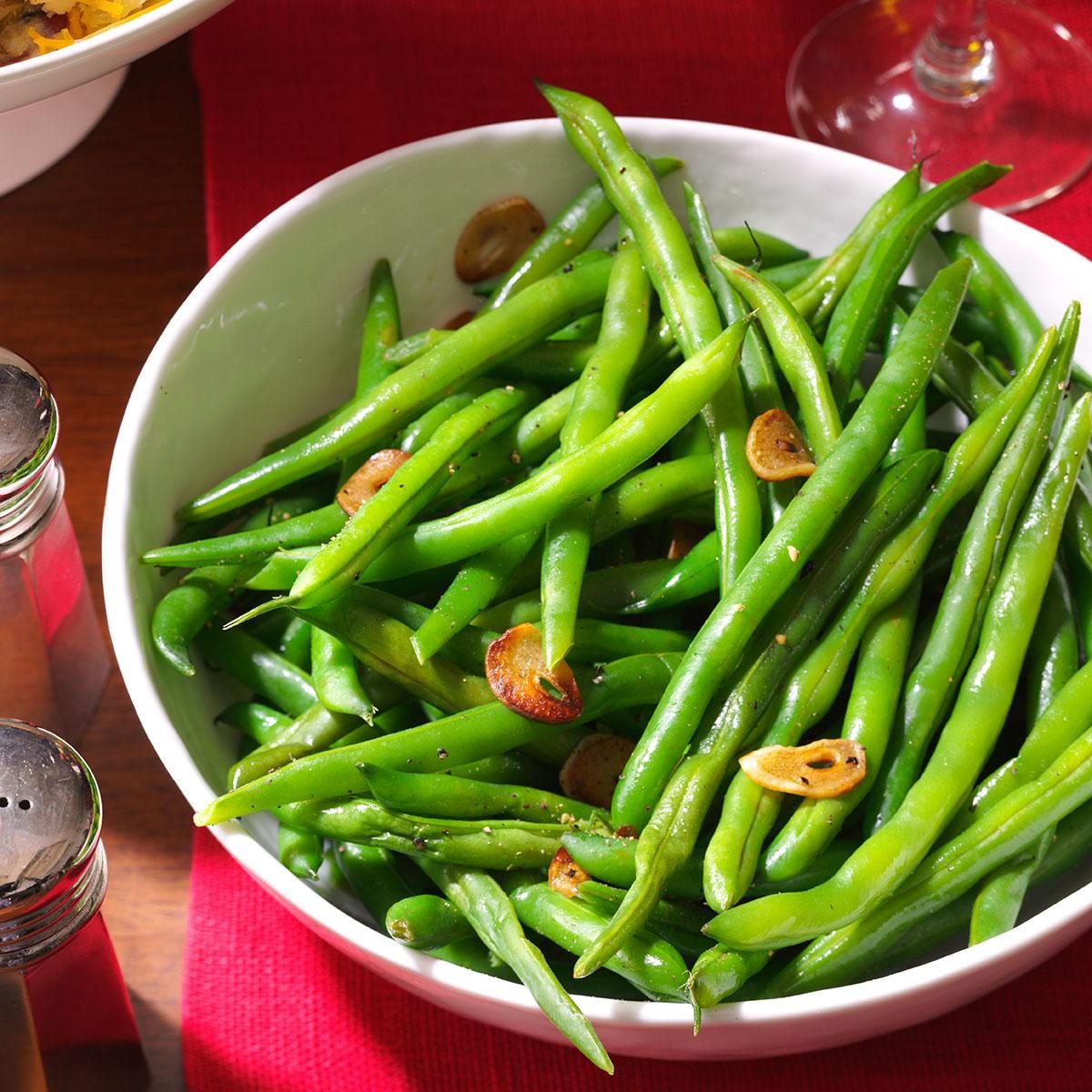 Fresh Green Beans & Garlic Recipe: How to Make It | Taste of Home