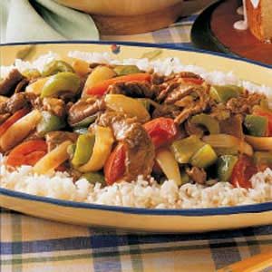 Curry Beef Stir-Fry