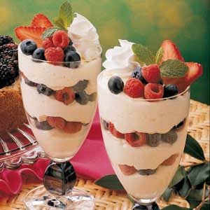 White Chocolate Parfaits