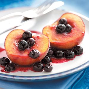 Grilled Peaches ‘n’ Berries
