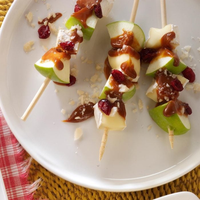 Caramel Apple and Brie Skewers Recipe: How to Make It
